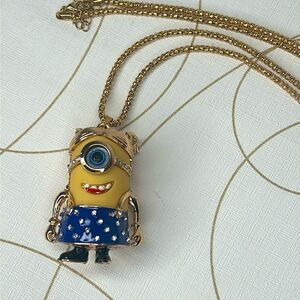 Minions character, necklace, absolutely adorable!
